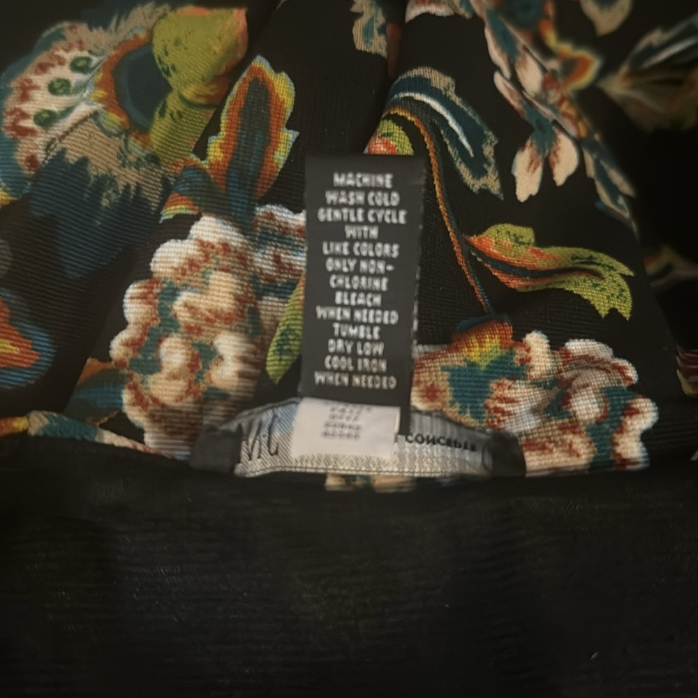 Colorful Bell Sleeve Dress by INC - Size Large - Picture 10 of 10